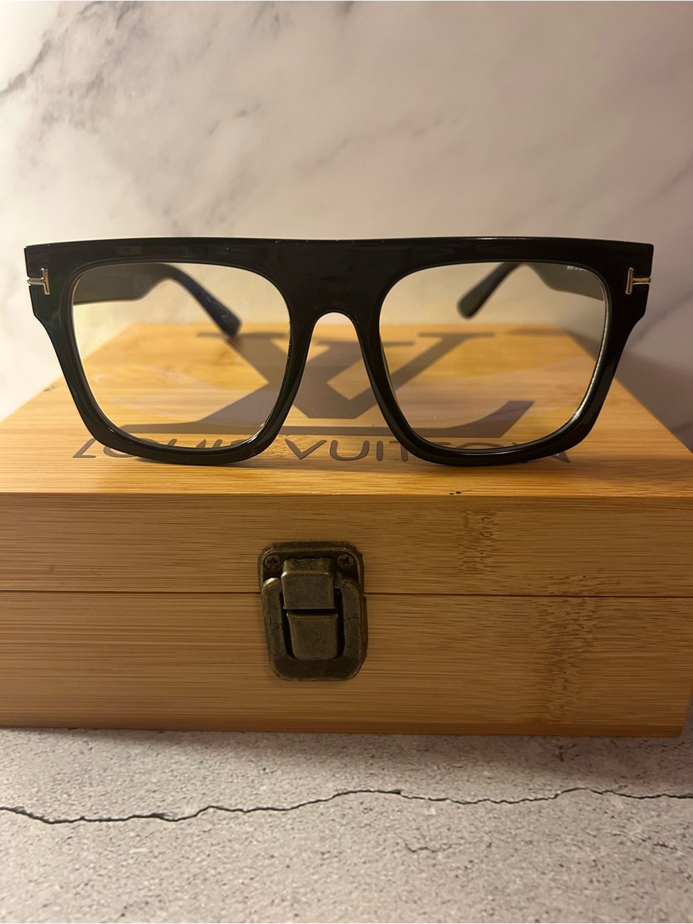 Square Black Glasses
